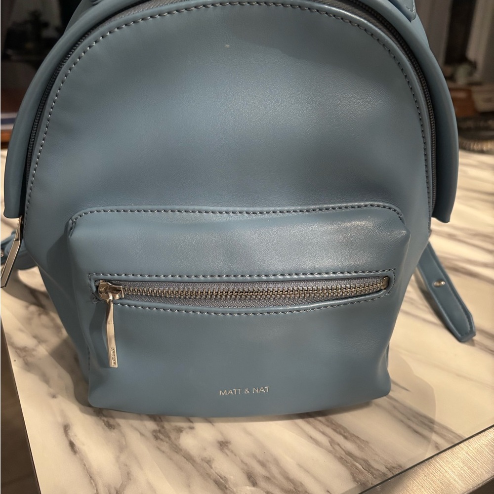 Matt & Nat Blue Fashion Backpack